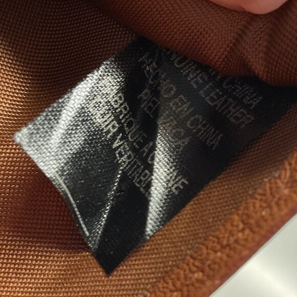 Fossil Genuine Leather Compact Trifold Wallet Brown and Silver - Picture 11 of 11